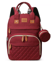 3 in 1 Diaper Bag Backpack with Changing Station